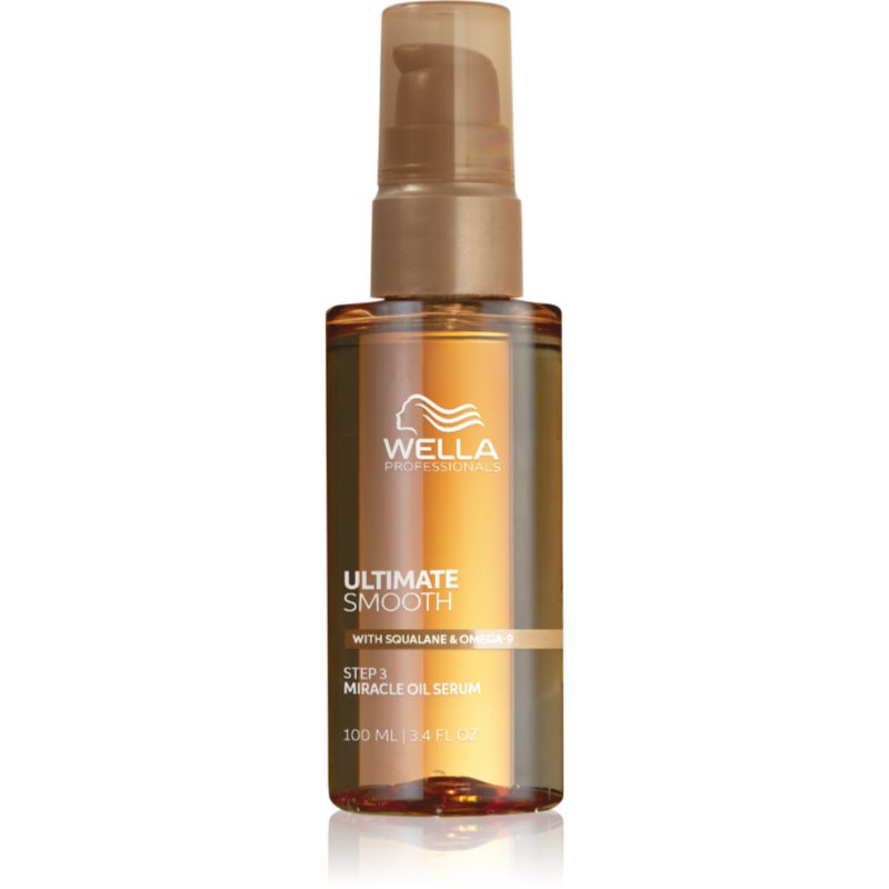 Wella Professionals Ultimate Smooth Oil Olio Siero Nutriente Per Capelli 100 Ml