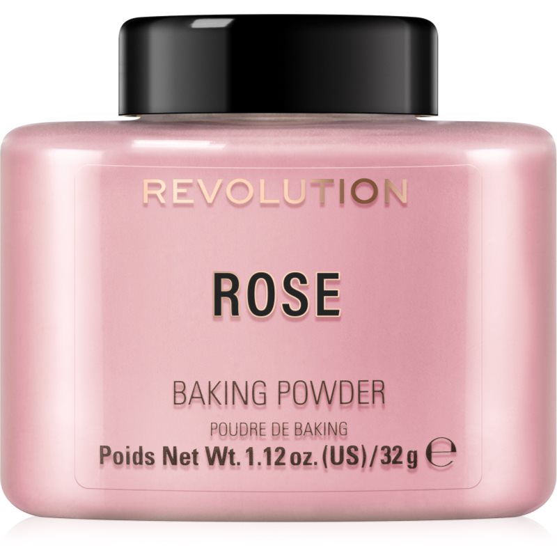 Makeup Revolution Baking Powder Cipria In Polvere Colore Rose 32 G