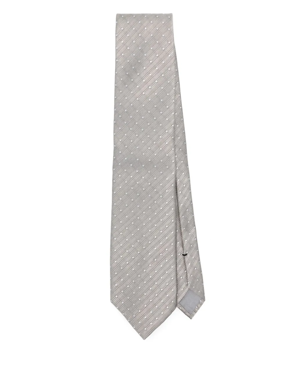 TOM FORD polka-dot tie - Grigio