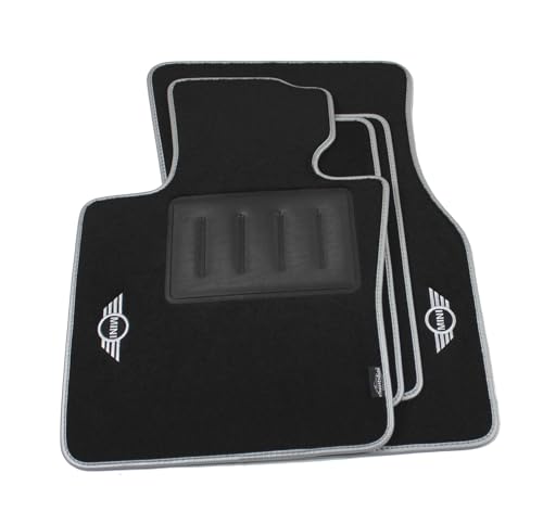 Tappeti In Moquette Su Misura Compatibili Con Mini F57 Cabrio Dal 2016- Limited Edition Carbon Inox