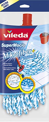 Vileda Supermocio Ricambio In Cotone E Microfibra - 1 Prodotto