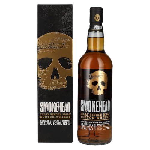 Smokehead Islay Single Malt Scotch Whisky, Whisky Scozzese, 70Cl