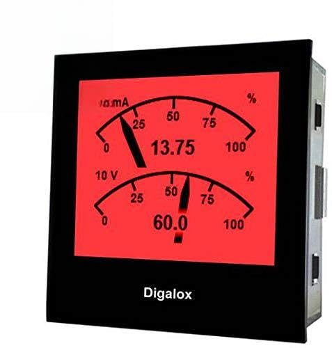 Tde Instruments Dpm72-Mpp - Display Di Processo, Misuratore Grafico Din Tde Strumenti Digalox Dpm72-Mpp Per 10V/20Ma Dc Con Display Multiplo Rgb