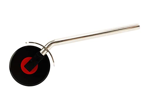 Tagliapizza In Vinile, In Acciaio Inox, Con Supporto Per Pizza, Stile Retrò E Moderno, Regalo Per Musicisti