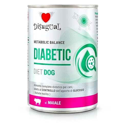 Dissugual Diet Dog Diabetic Maiale 6 X 400 Gr