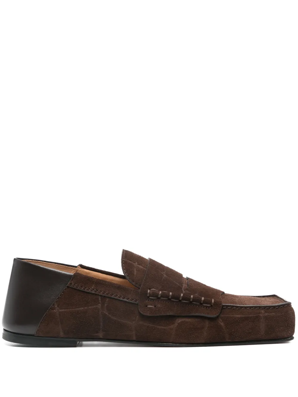 Jacquemus Les Mocassins Carre mocassins - Marrone