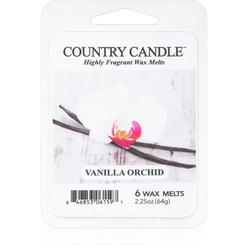 Country Candle Vanilla Orchid Cera Per Lampada Aromatica 64 G