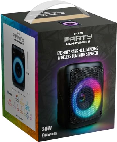 Altoparlante Bluetooth Portatile Big Ben Interactive Party Box S