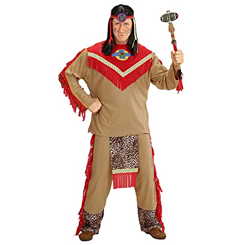 Widmann Toro Scatenato Costume Guerriero Indiano, In Taglia L