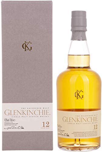 Glenkinchie 12 Years Old Single Malt Scotch Whisky 43% Vol. 0,7L In Giftbox