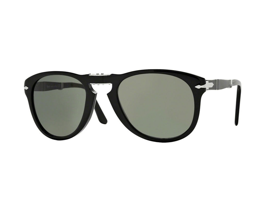 Persol Uomo Po0714 Folding 95/31 Occhiali Da Sole Plastica Nero  Pilot Normale