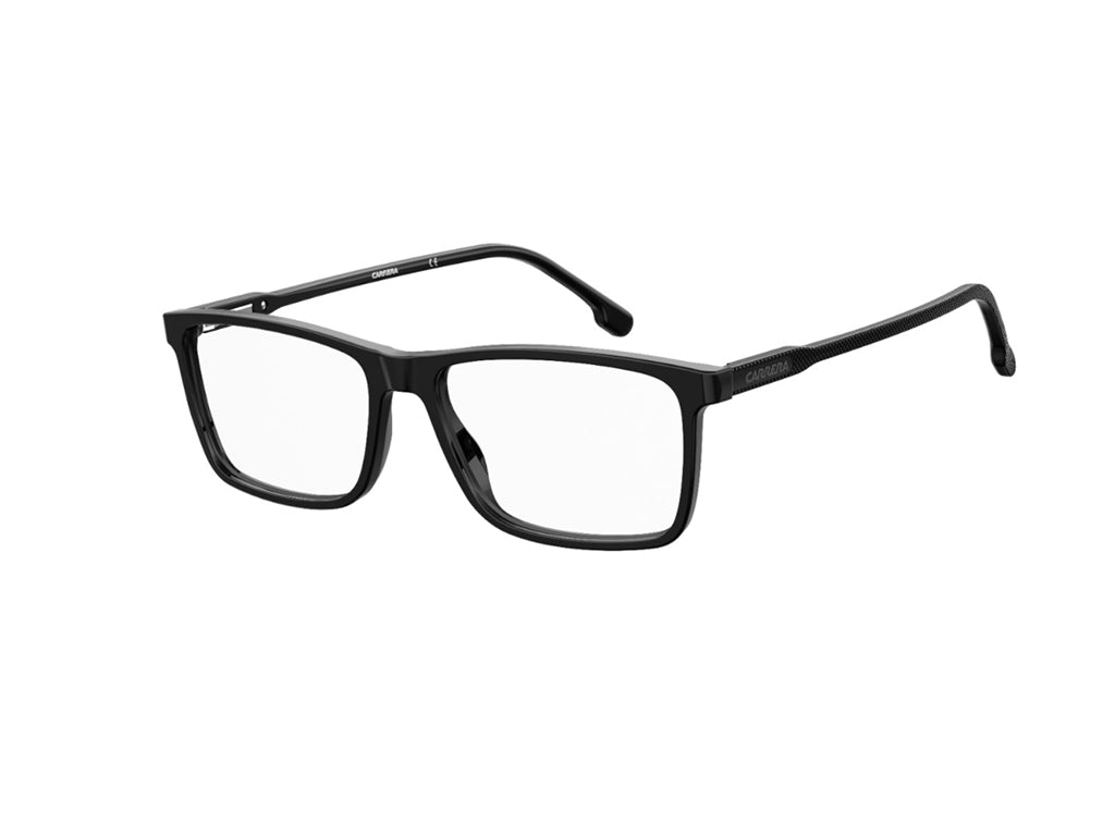 Carrera Uomo Carrera 225 807 Montature Da Vista Acetato Nero  Squadrata