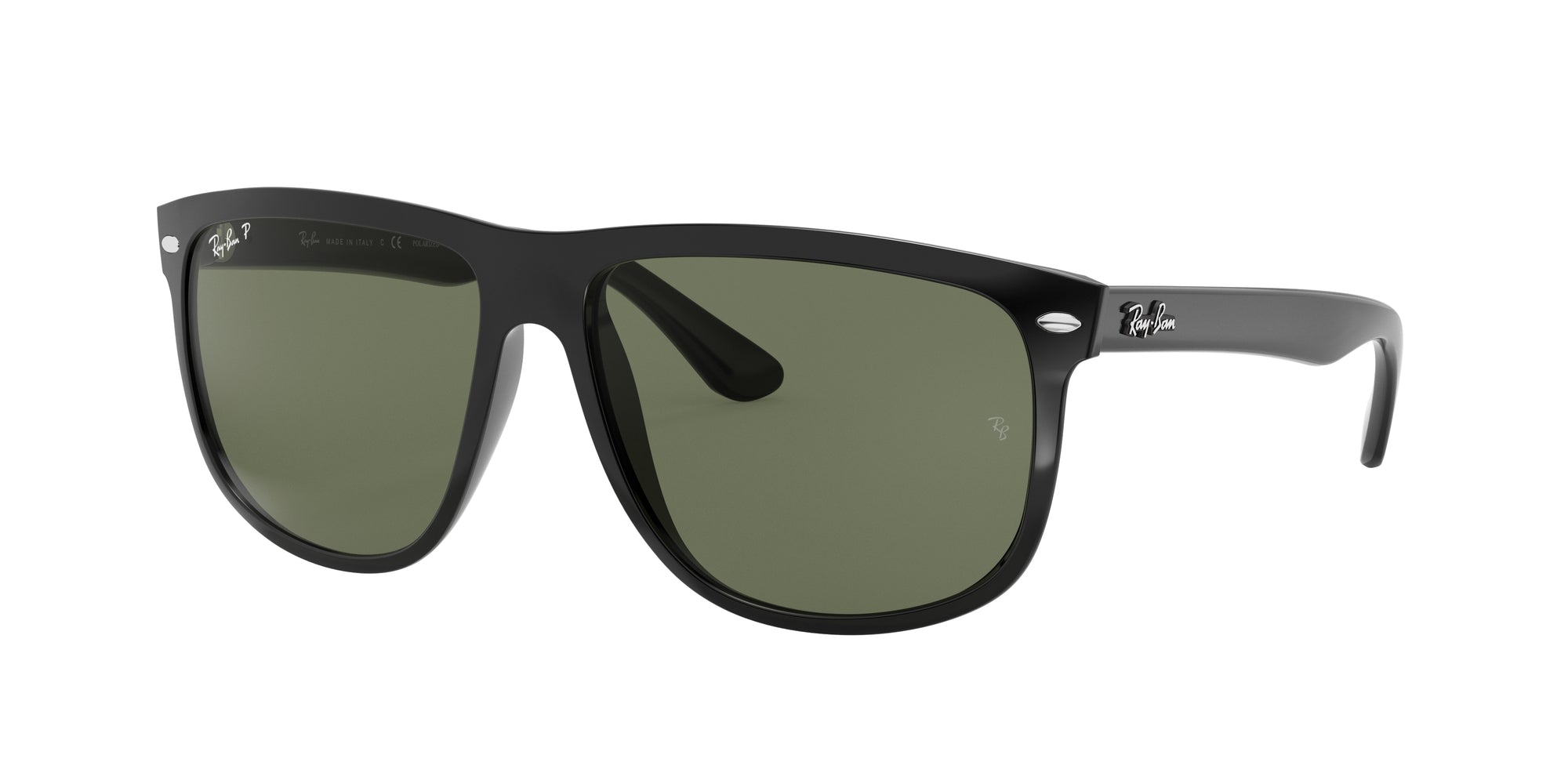 Ray - Ban Uomo Rb4147 Boyfriend 601/58 Occhiali Da Sole Plastica Nero  Squadrata Polarizzata
