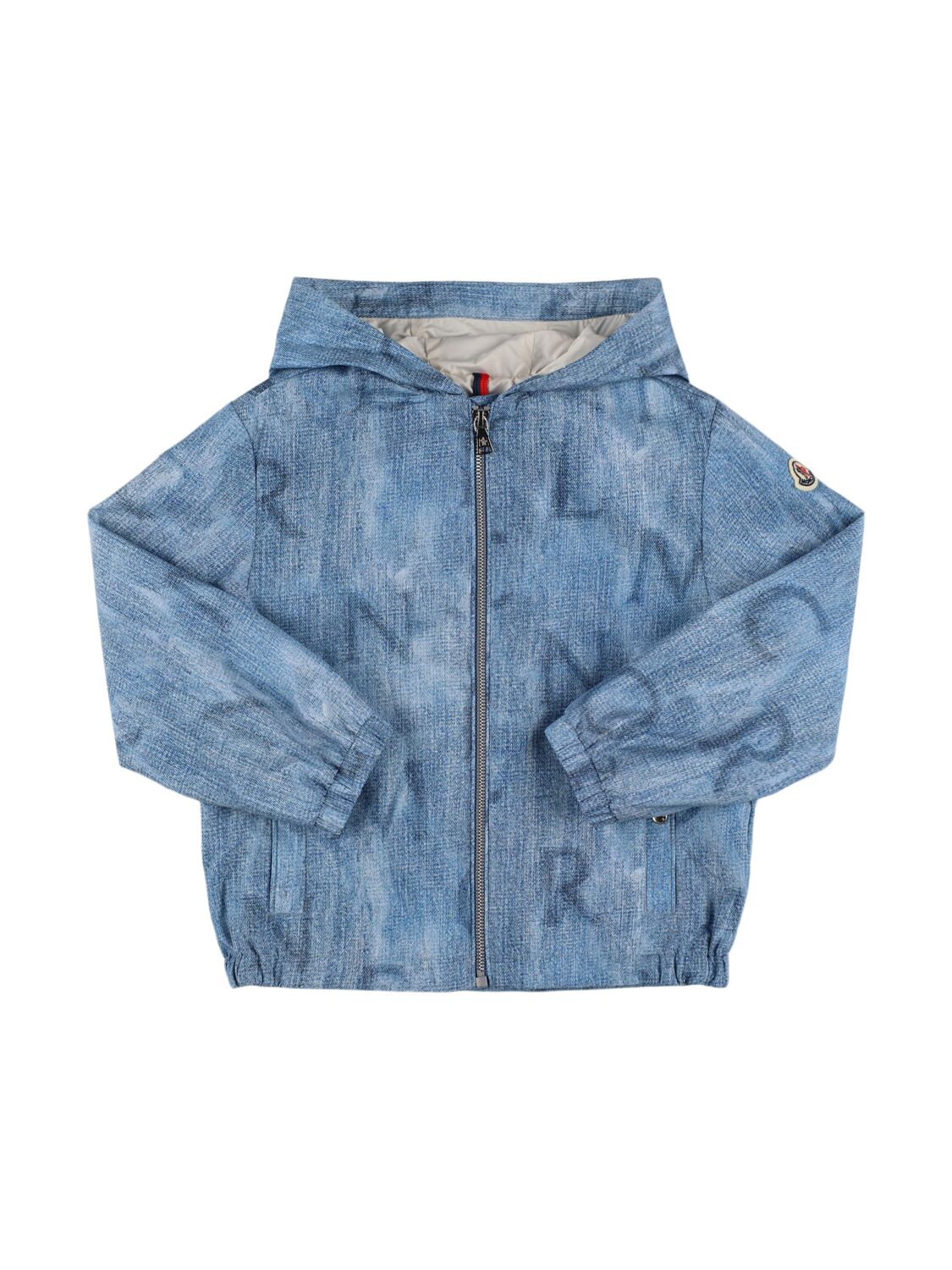 Seanle Denim Effect Tech Jacket