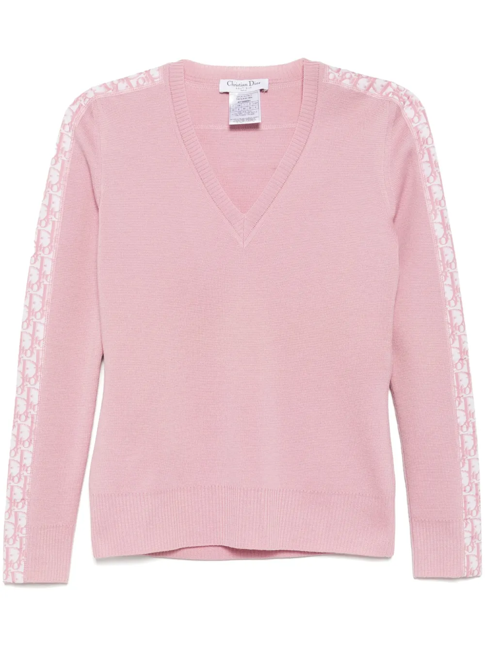Christian Dior Pre-Owned 2000s Trotter Knit - Rosa