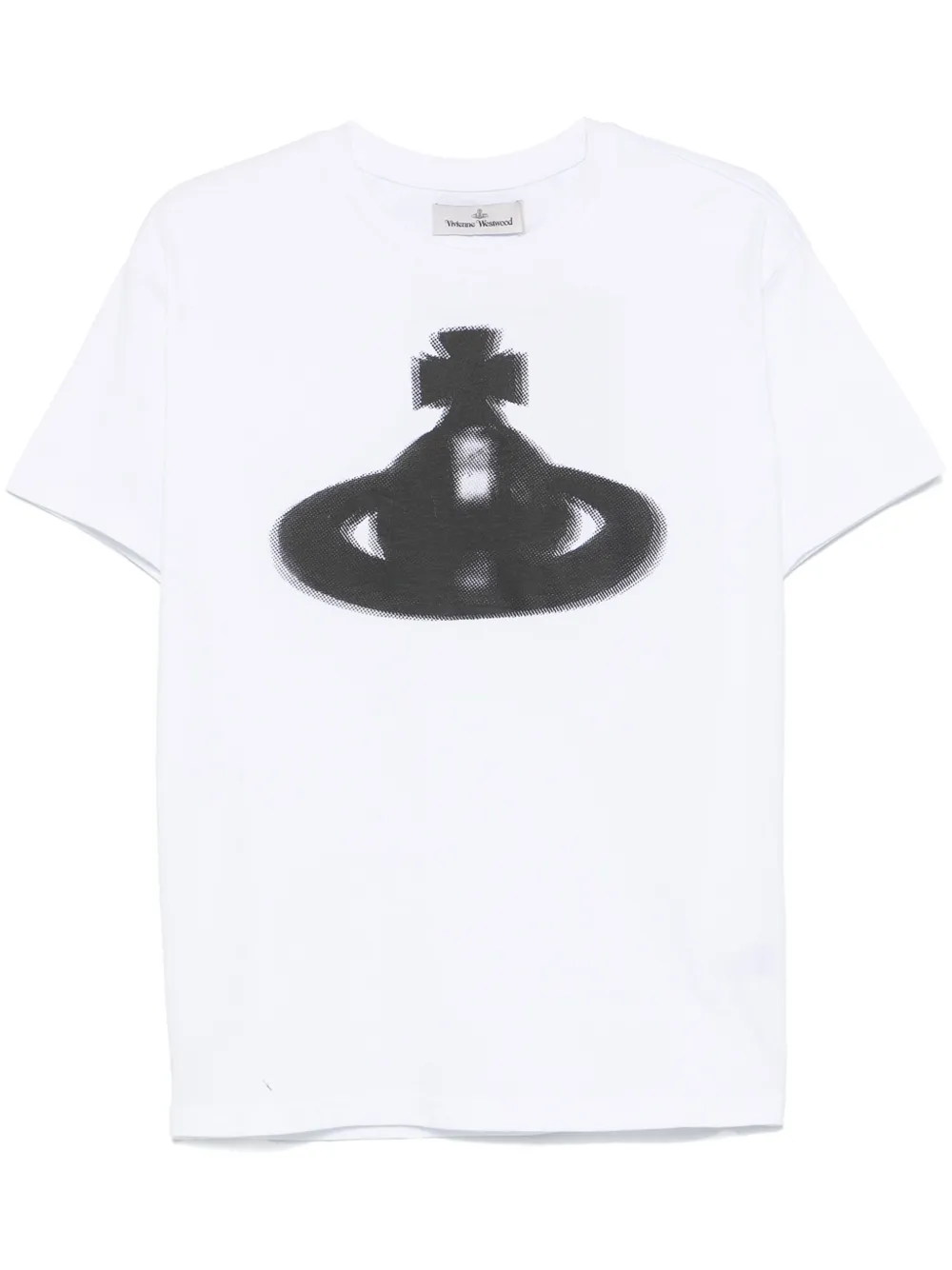 Vivienne Westwood T-shirt Orb Classic - Bianco