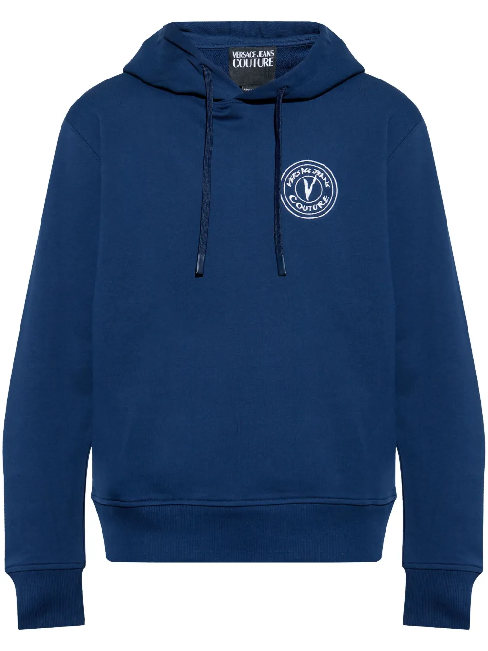 Versace Jeans Couture V-Emblem hoodie - Blu