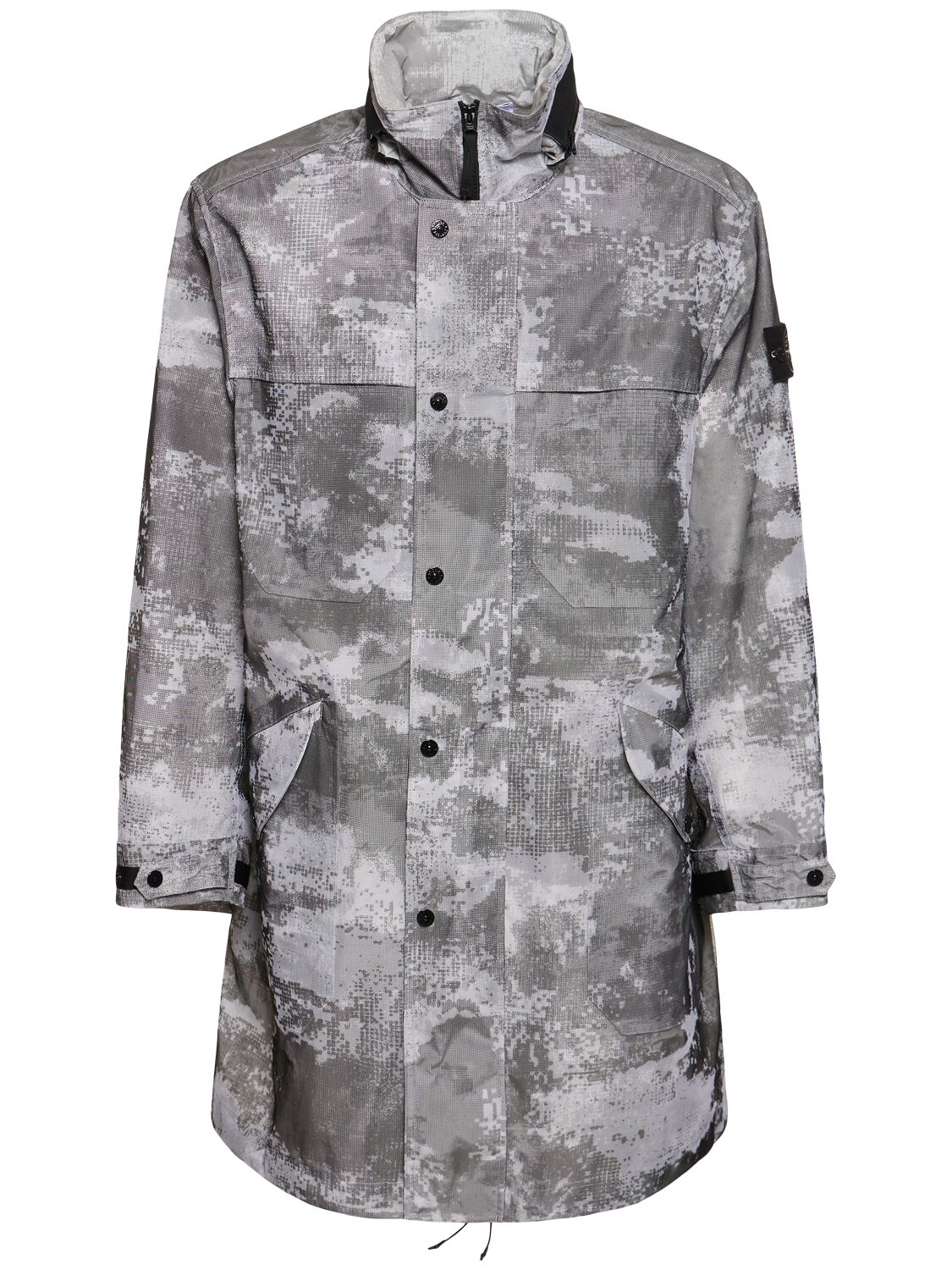 Parka Fishtail Con Cappuccio