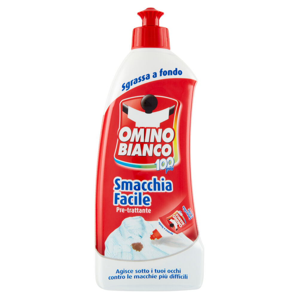 Omino Bianco 100più Smacchia Facile 500 ml - -