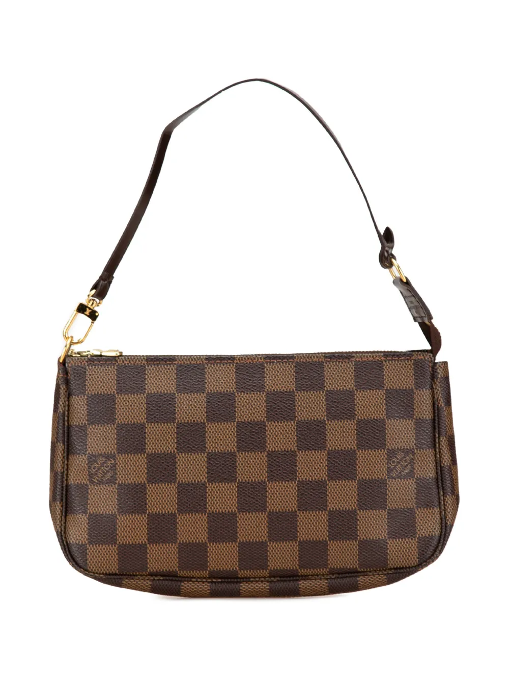 Louis Vuitton Pre-Owned 2008 Damier Ebene Pochette Accessoires shoulder bag - Marrone