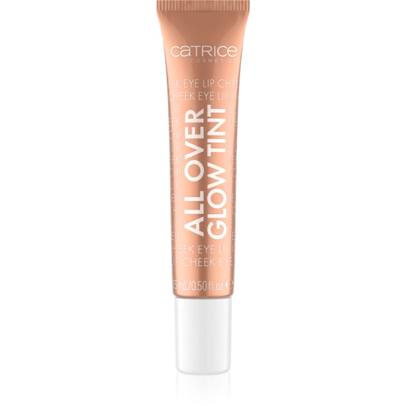 Catrice All Over Glow Tint Makeup Multi-Funzione Per Occhi, Labbra E Viso Colore 040 Bronze It 15 Ml