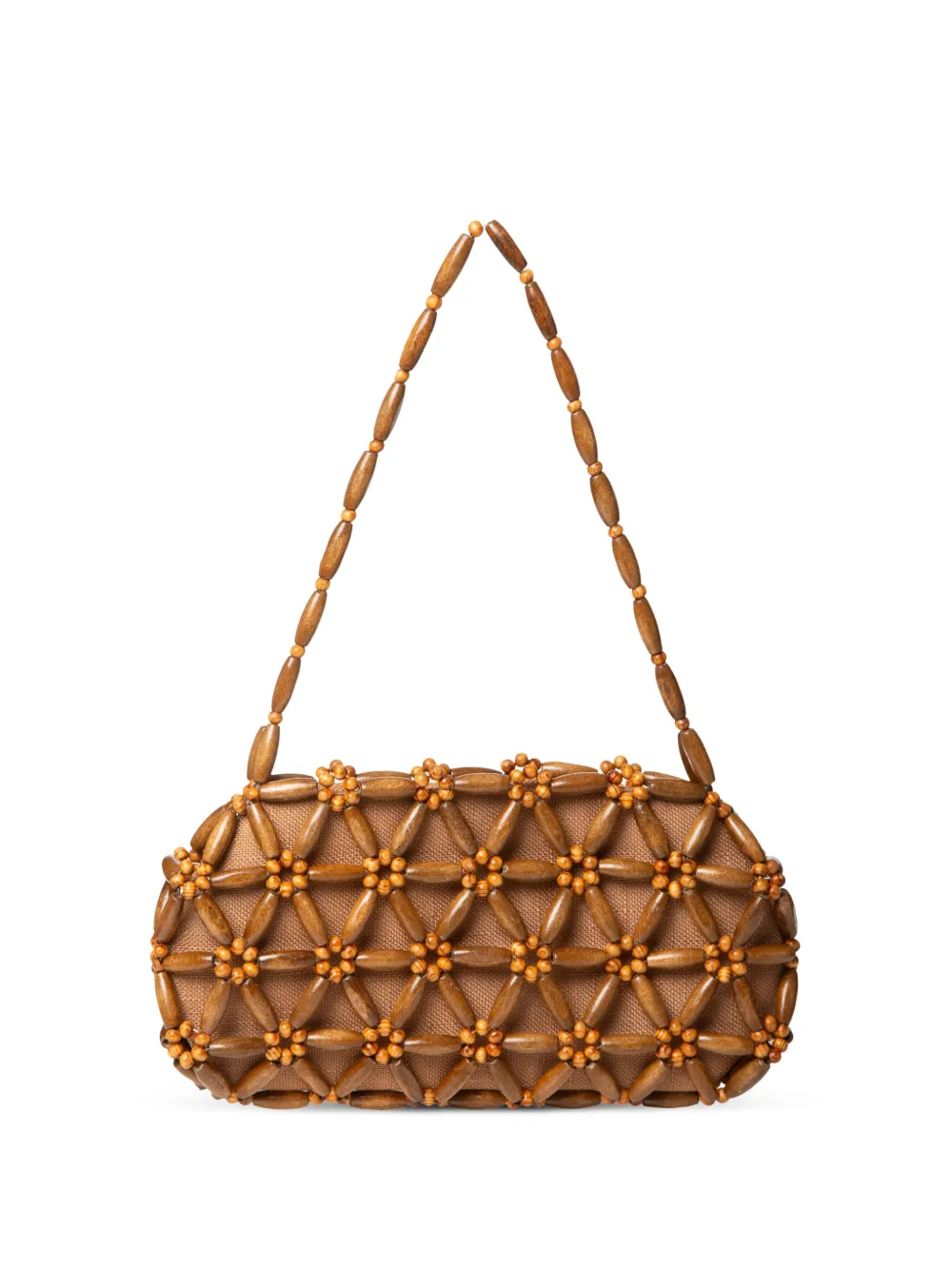 0711 Tebea shoulder bag - Marrone