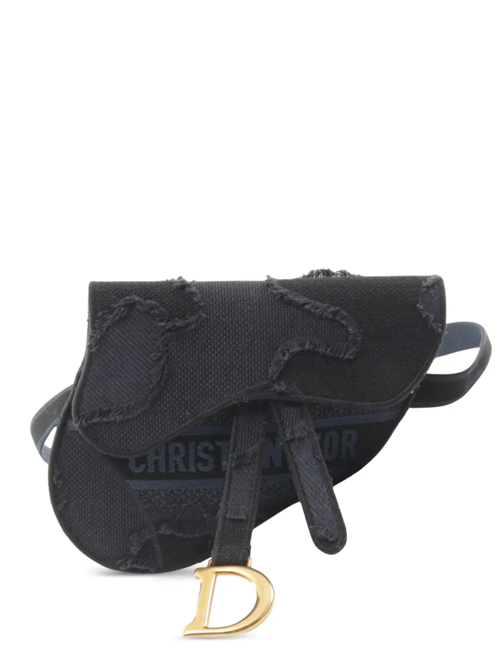 Christian Dior Pre-Owned 10s Saddle belt bag - Blu