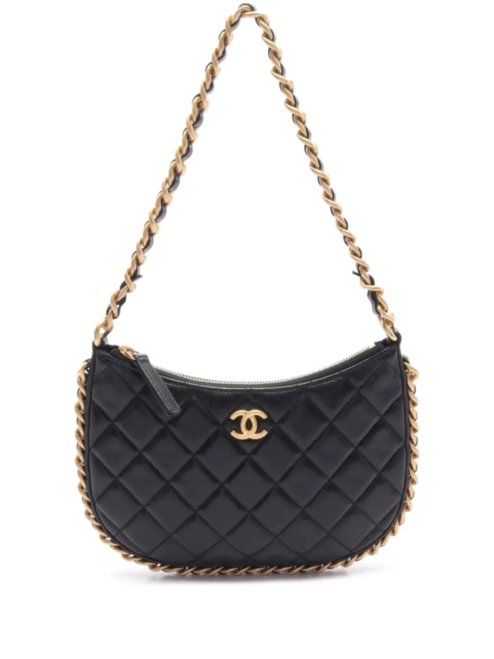CHANEL Pre-Owned 2021 Chain Around shoulder bag - Nero