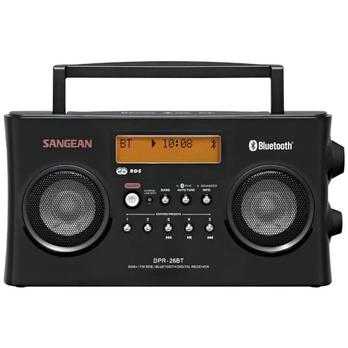 Sangean A500325 Radio Dpr-26 Bt Nero