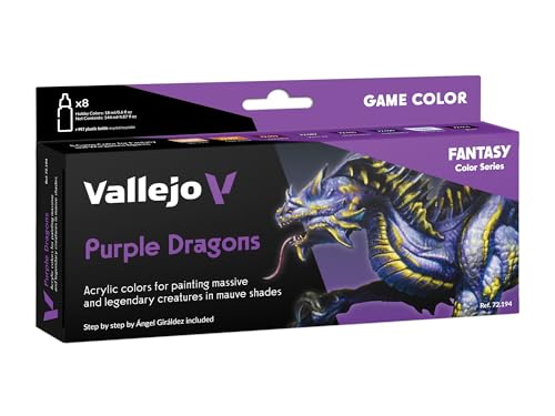 Vallejo Av Game Color Set - Draghi Viola (X8)