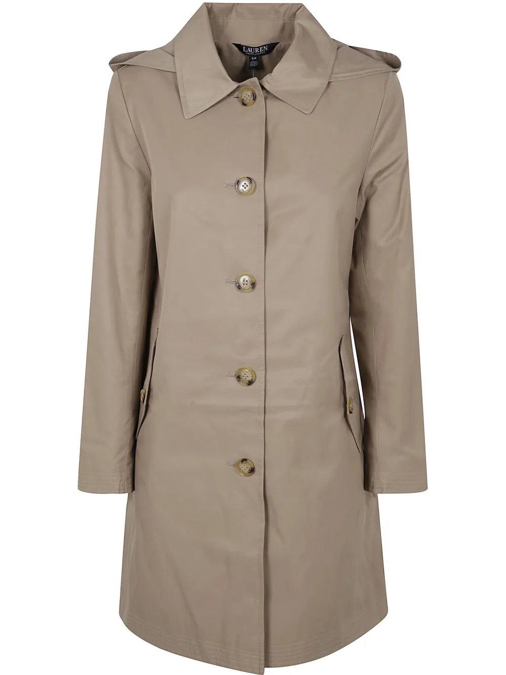 Lauren Ralph Lauren single-breasted coat - Toni neutri