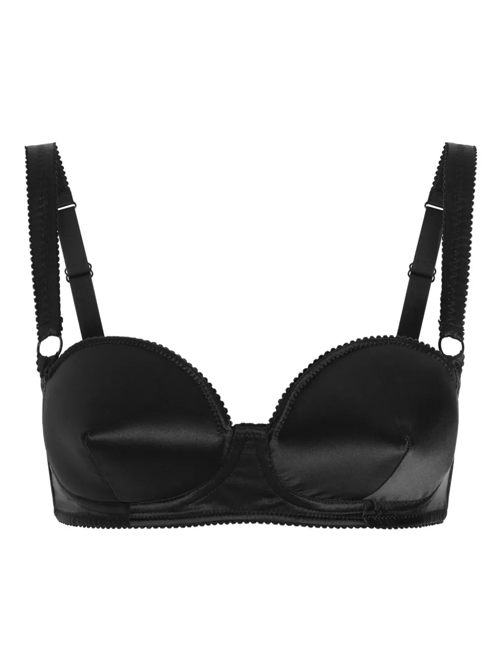 Dolce & Gabbana satin balconette bra - Nero