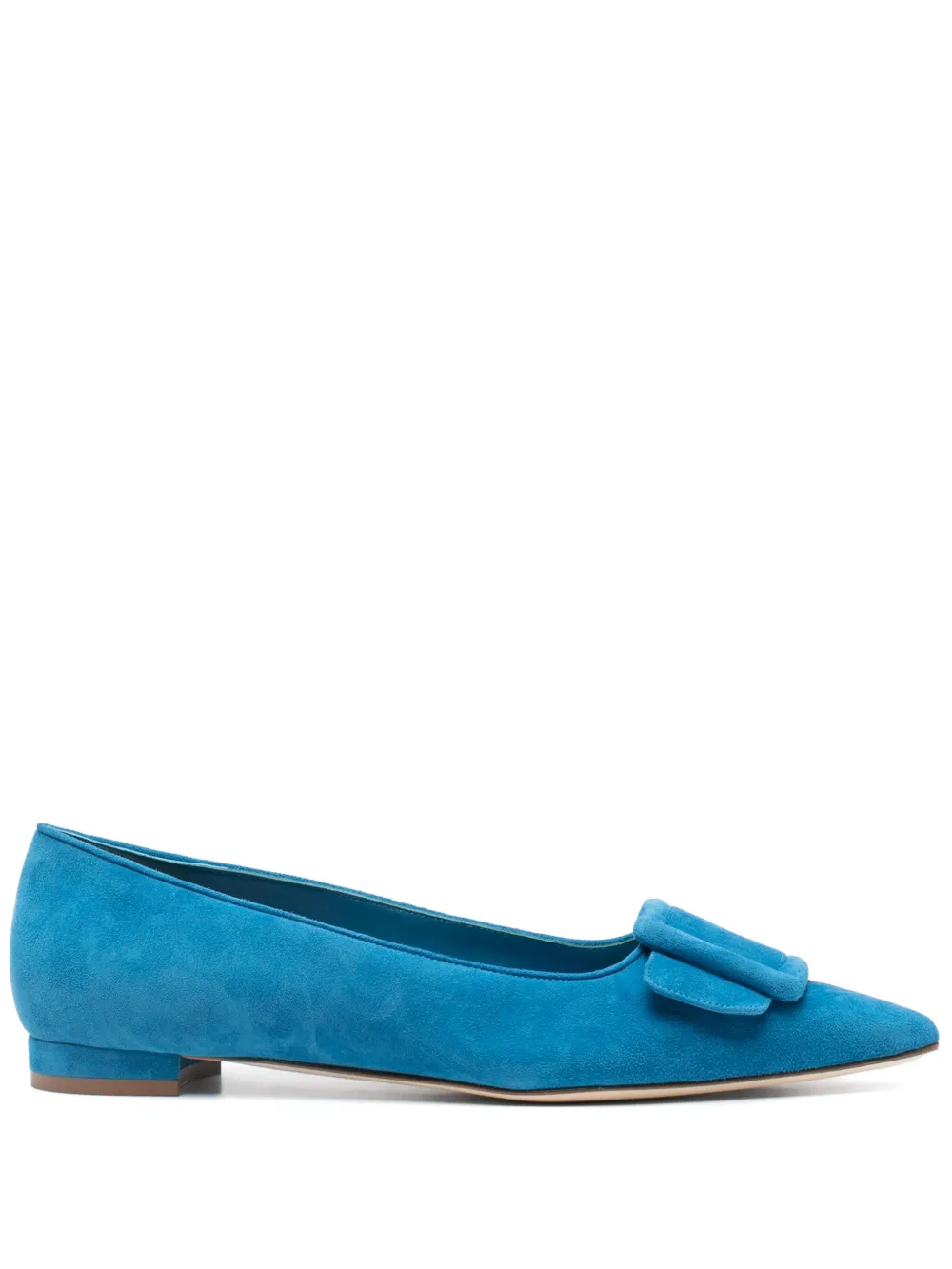 Manolo Blahnik Maysale ballet flats - Blu