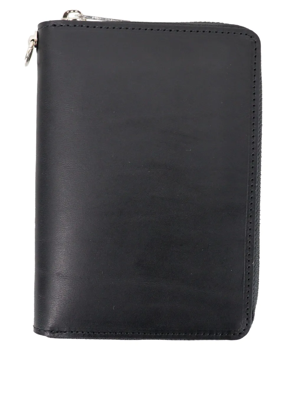 Yohji Yamamoto leather card holder - Nero