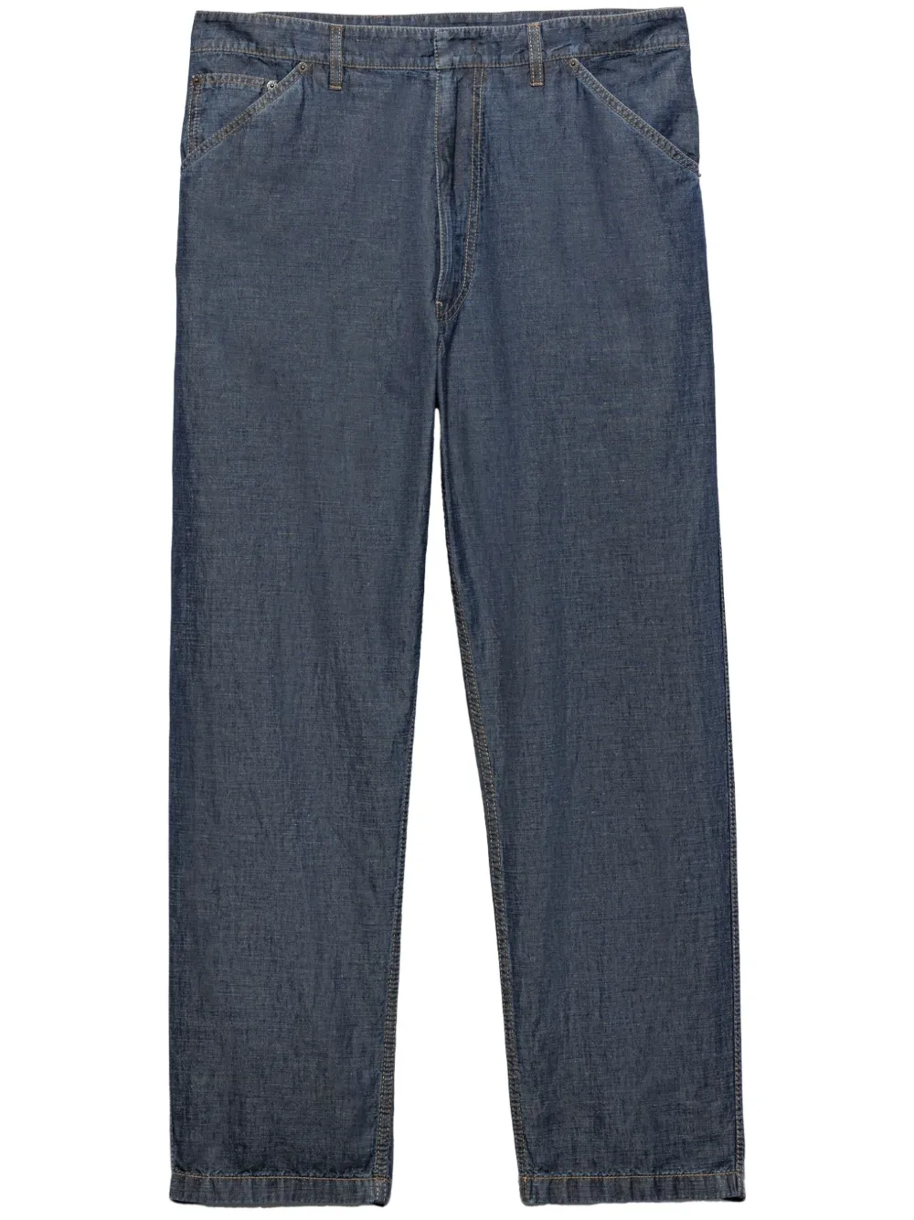 Prada Chambray pants - Blu