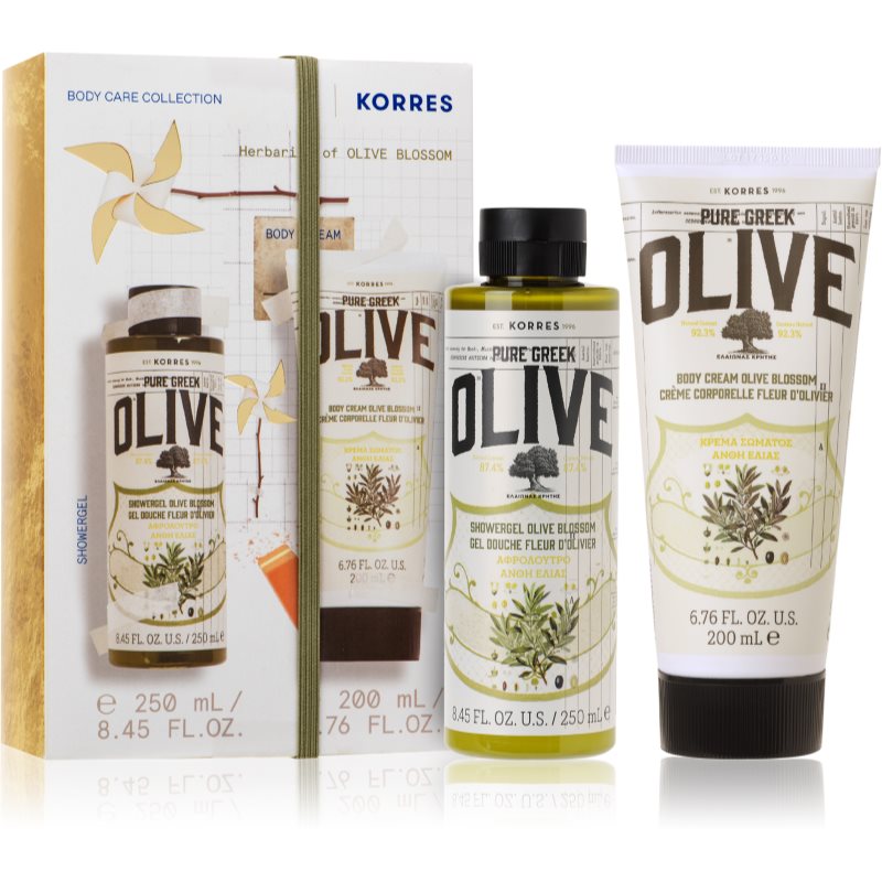 Korres Pure Greek Olive Blossom Confezione Regalo Per Il Corpo