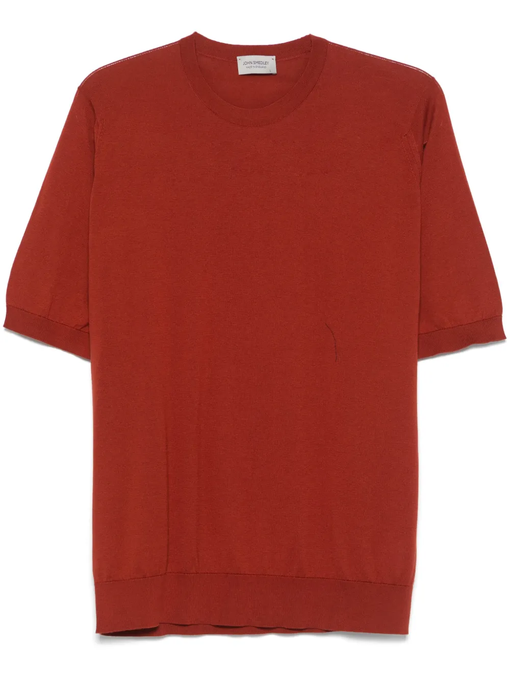 John Smedley T-shirt Kempton - Rosso
