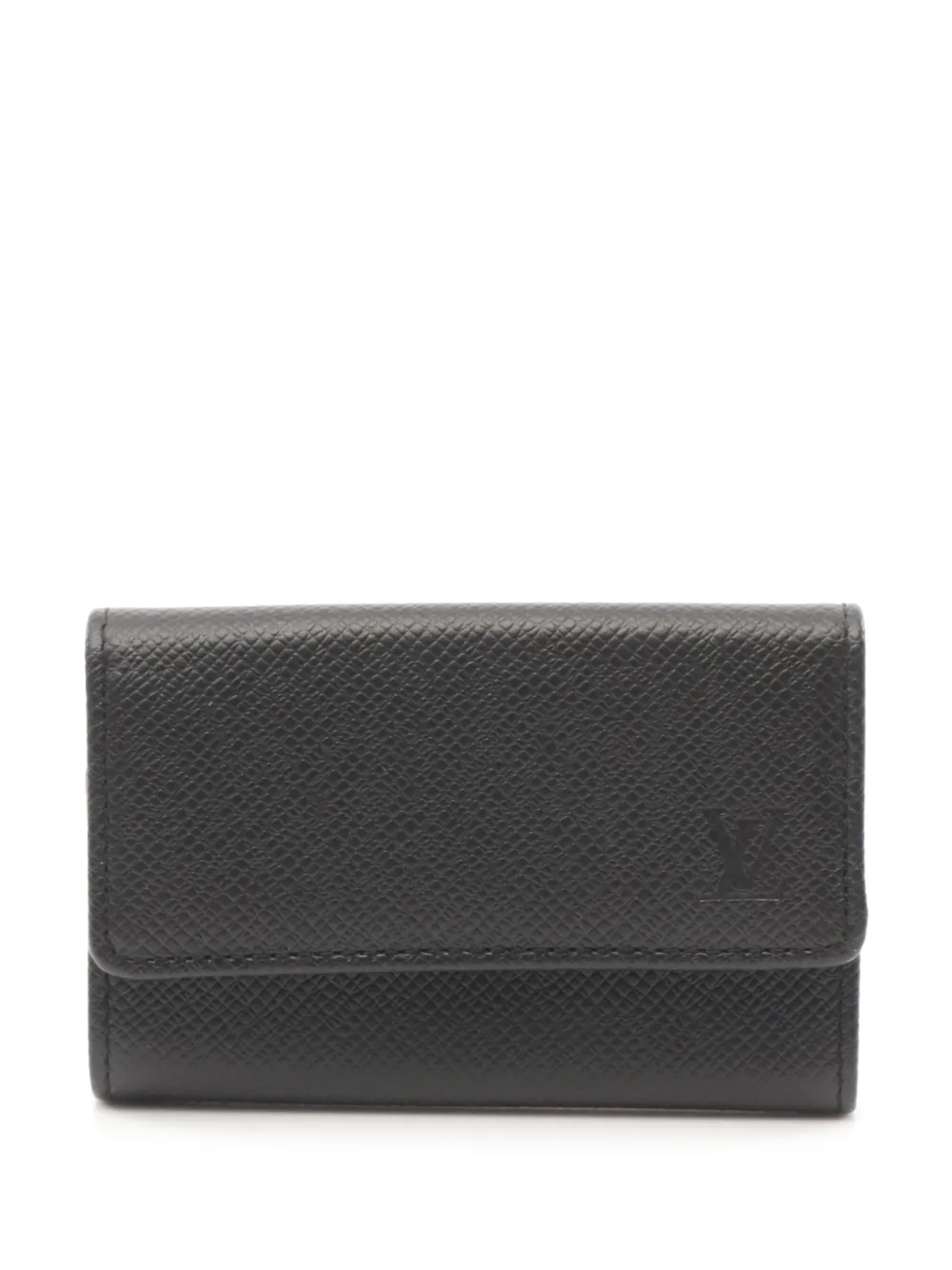 Louis Vuitton Pre-Owned 2010s 6 key leather holder - Nero