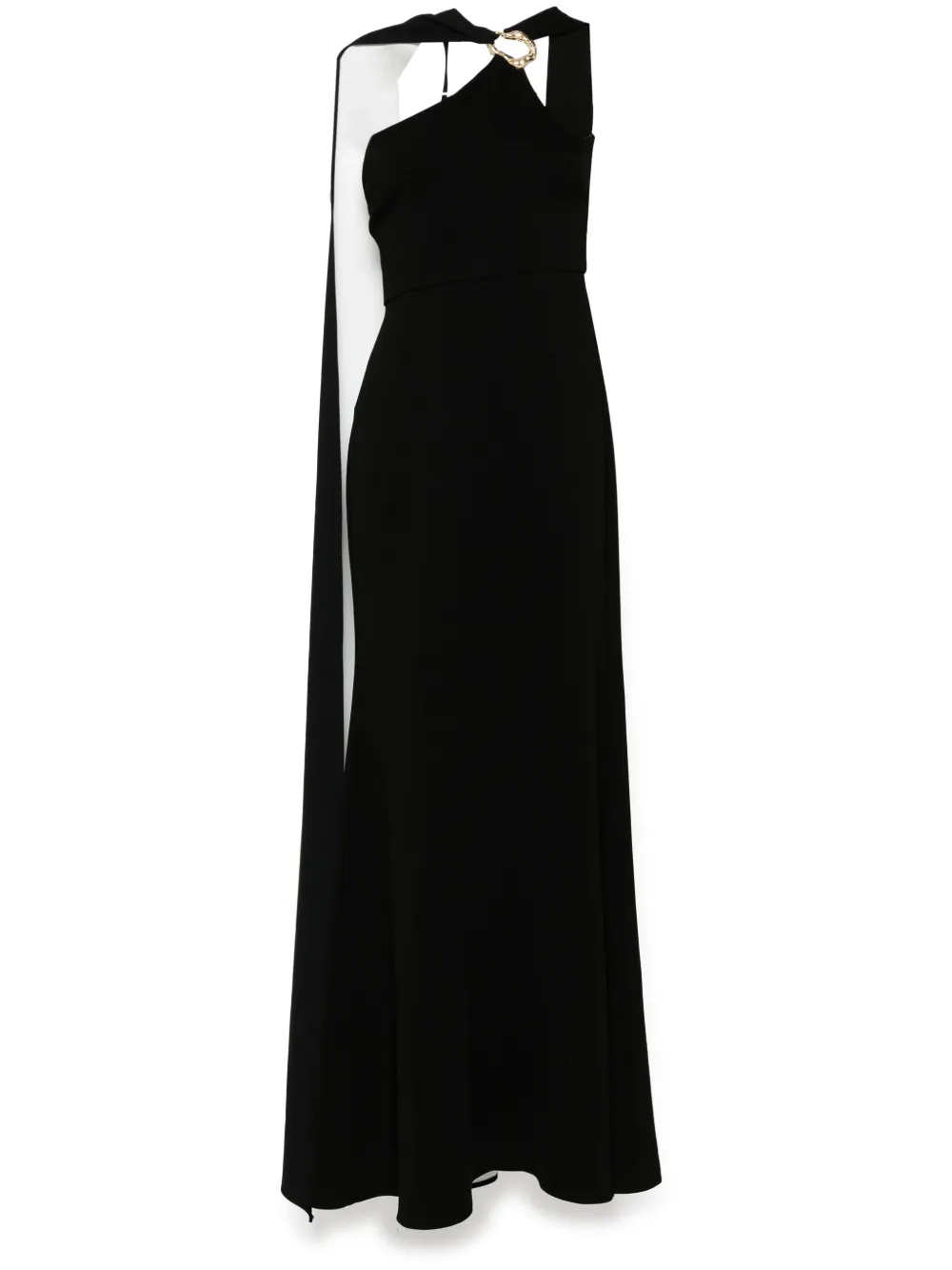 Roland Mouret asymmetric embellished dress - Nero