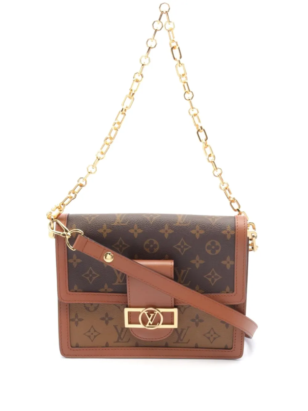 Louis Vuitton Pre-Owned 2021 Dauphine MM shoulder bag - Marrone