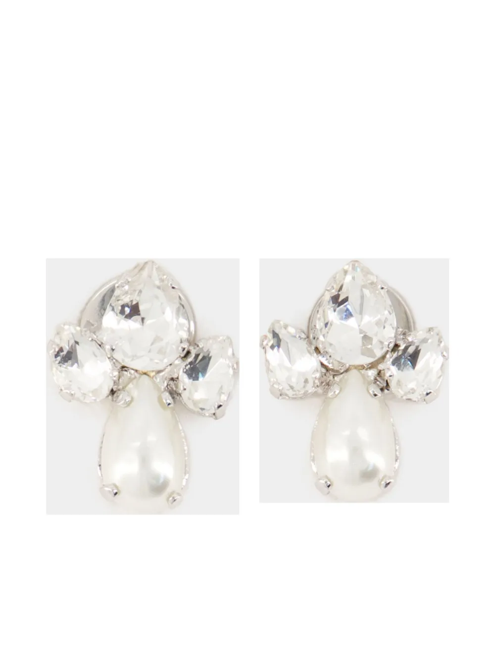 Simone Rocha Victorian Floret earrings - Bianco