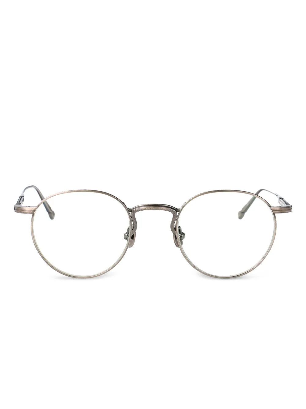 Matsuda round frame glasses - Oro