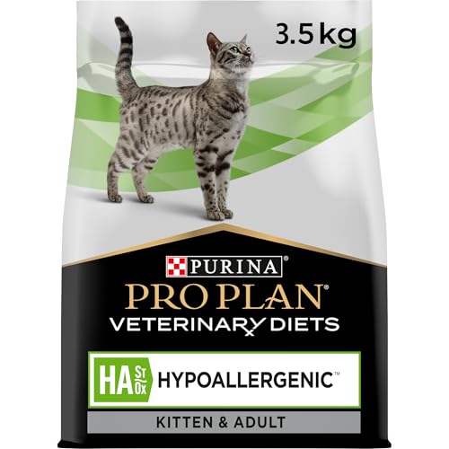 Purina Pro Plan Veterinary Diets Feline Ha St/Ox Dieta Clinica Ipoallergenica Per Gatti, Asciutta
