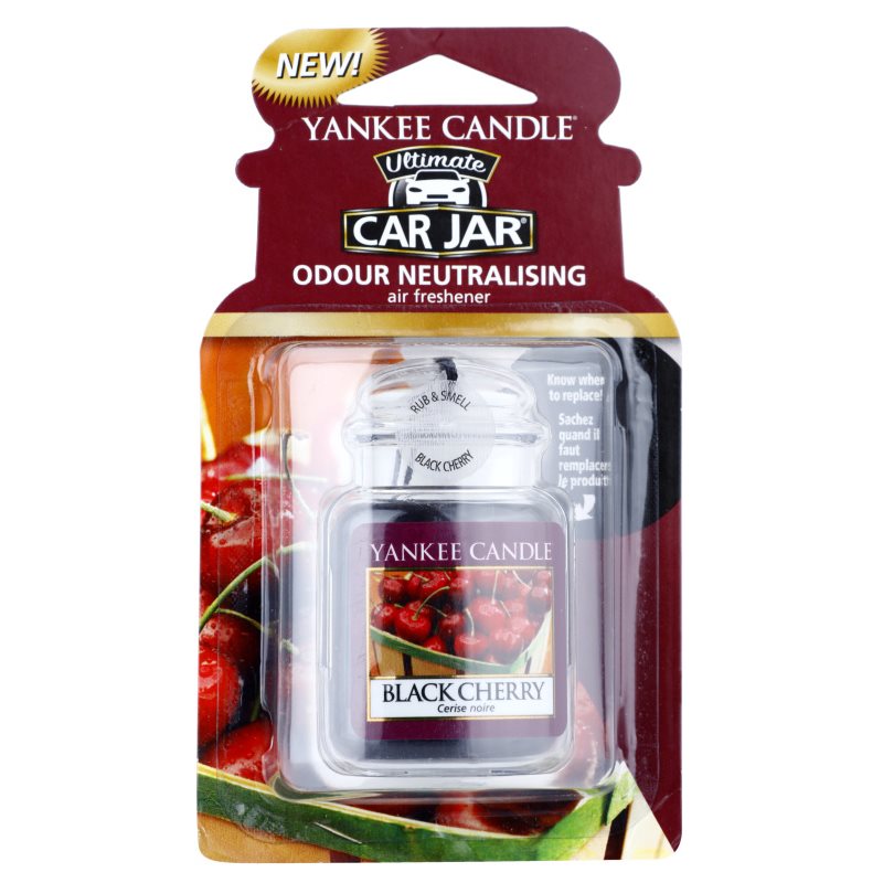 Yankee Candle Black Cherry Deodorante Per Auto Sospeso 1 Pz