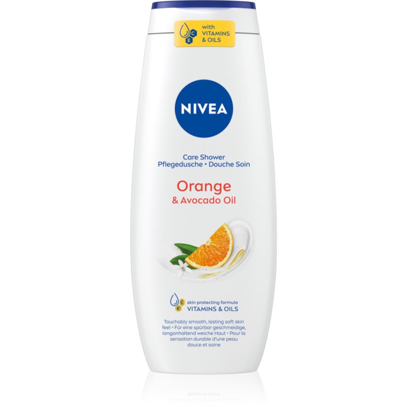 Nivea Orange & Avocado Oil Gel Doccia Trattante 500 Ml