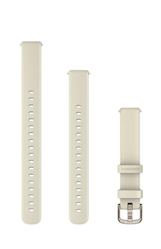 Garmin Lily 2, Oro Cream/Cocco Silicone Band, 14 Mm, Coco, Moyenne