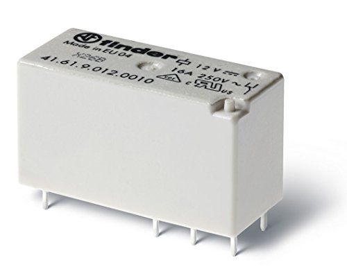 Finder 41.61.9.024.0010 Relais Mit Printanschlüssen, 1 Wechsler 16 A, Spule 24 V Dc