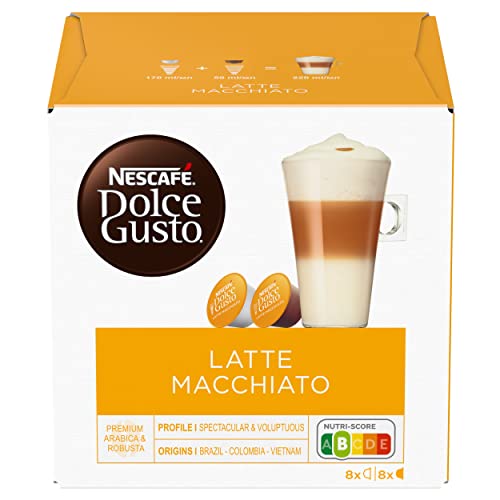 Nescafé Dolce Gusto Latte Macchiato, 1 Confezione Da 16 Capsule