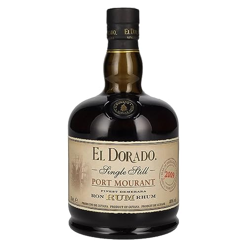 El Dorado Single Still Port Mourant Finest Demerara Rum 2009 40% Vol. 0,7L