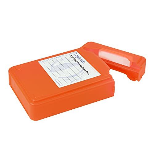 Logilink '2.5 Hdd Protection Box For 1 Hdd – Disco Rigido Per Case – Blu Orange